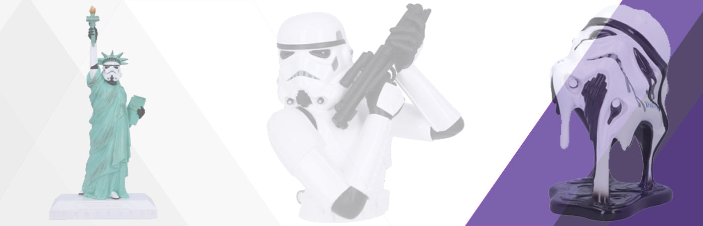 Stormtrooper Bookends, Nemesis Now Star Wars Gifts UK