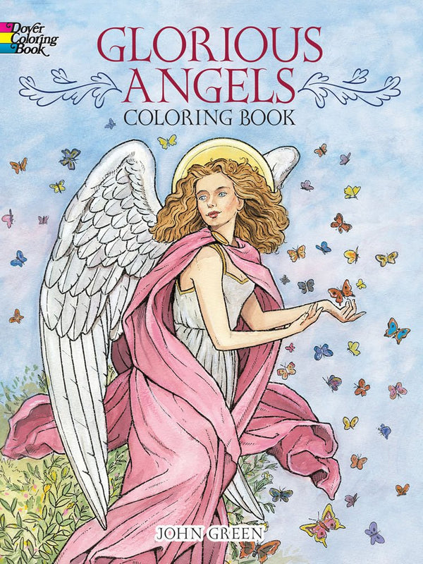 Glorious Angels Colouring Book