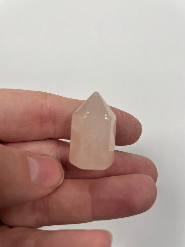 Mini Rose Quartz Point