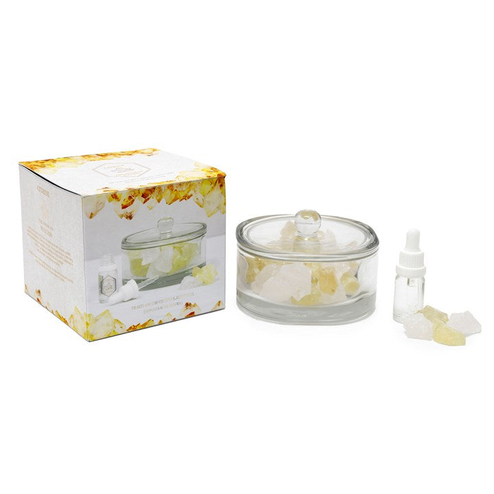 400g Citrine Crystal Oil Diffuser