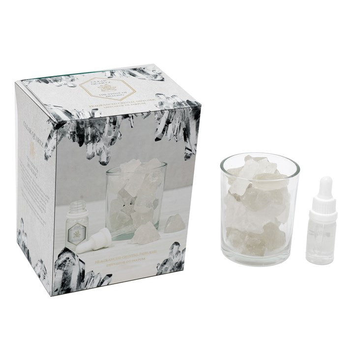 Clear Quartz Crystal Oil Diffuser