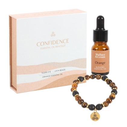 Confidence Tigers Eye Bracelet & Essential Oil