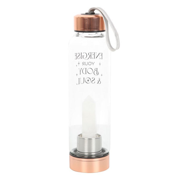 Clear Quartz Body & Soul Water Bottle