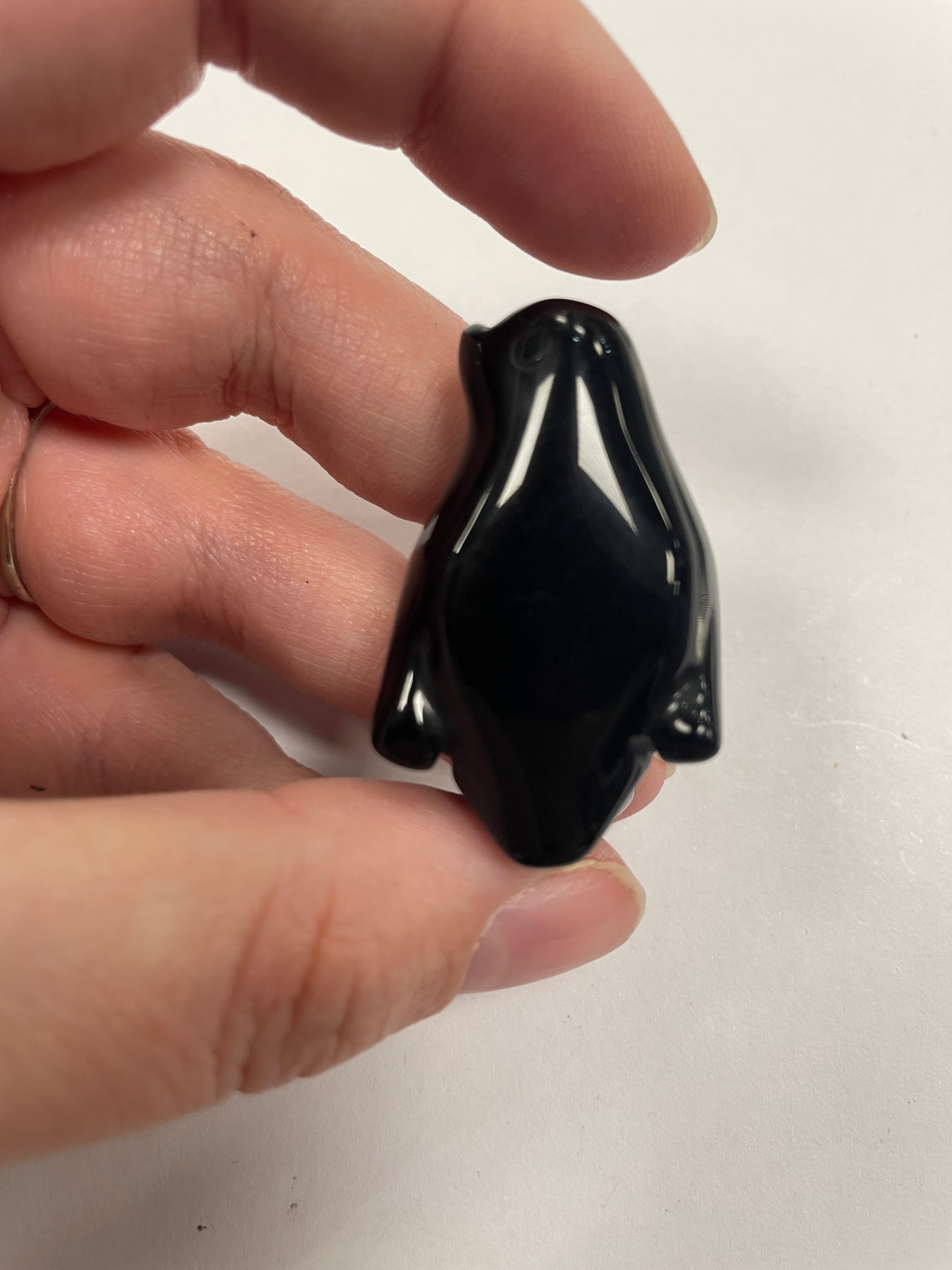 Black Obsidian Penguin