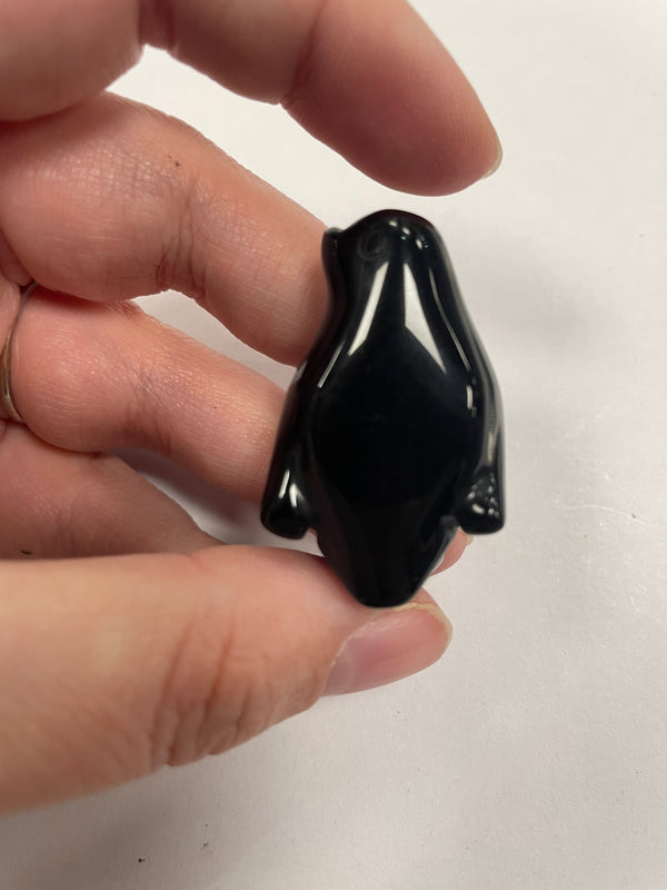 Black Obsidian Penguin