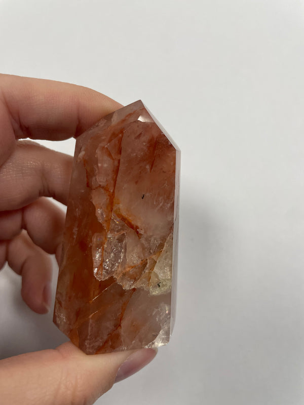 Hematoid Quartz Point