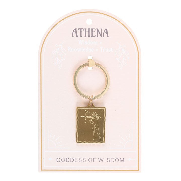 Athena Goddess of Wisdom Keyring