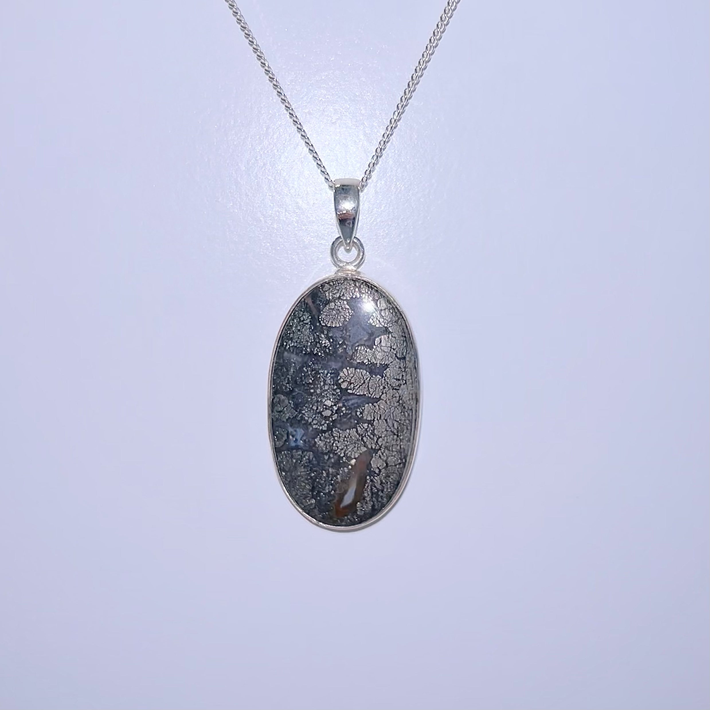 Pyrite Pendant & Chain