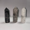 Tourmalinated Quartz Point