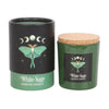 Luna Moth White Sage Candle