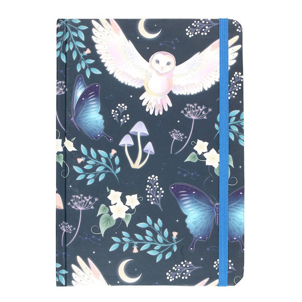 Night Flight Owl A5 Journal