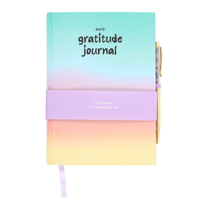 Multicoloured Gratitude Journal with Ame