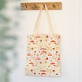 Mushroom Print Tote Bag