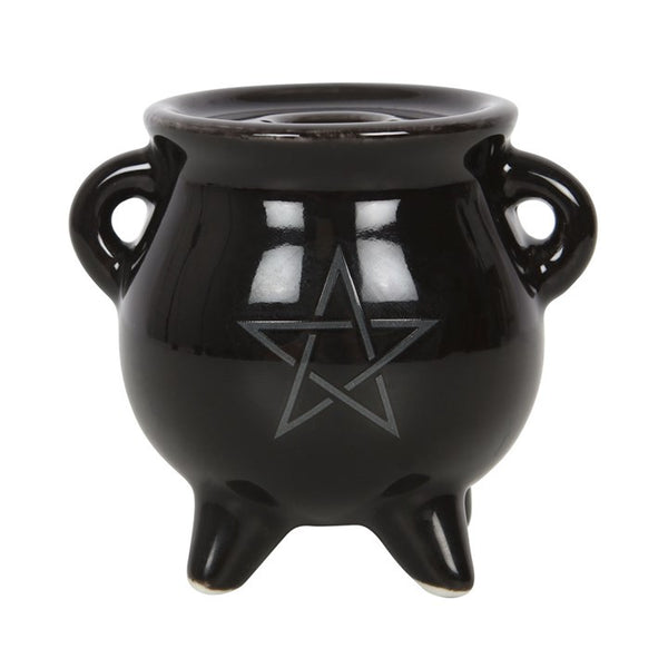 Pentagram Cauldron Incense Holder