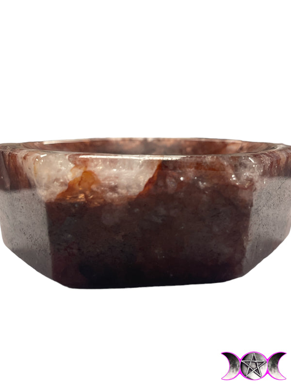 Hematoid Quartz Bowl