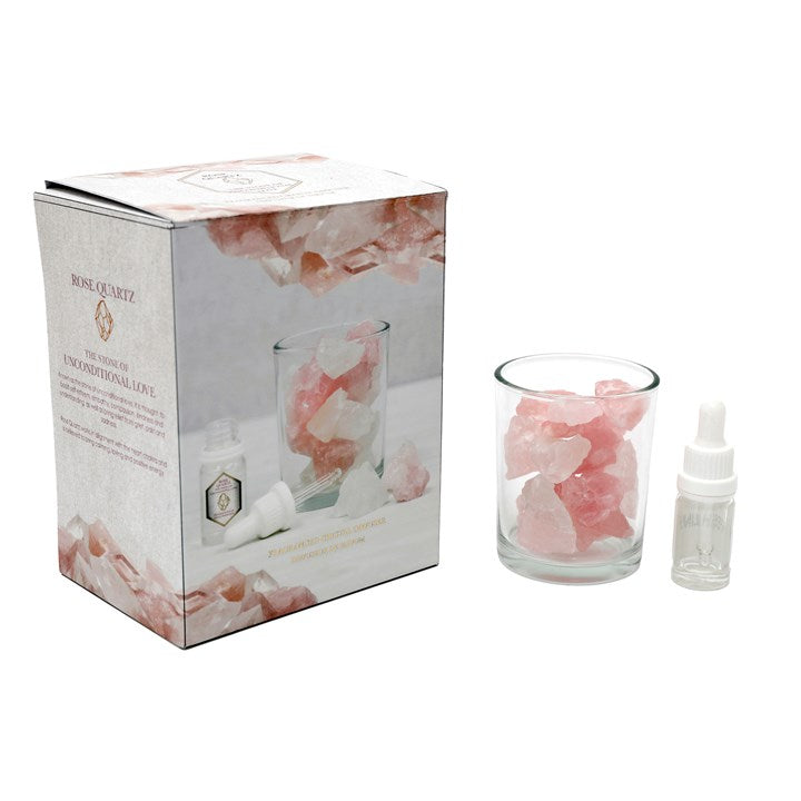 Rose Quartz Crystal Oil Diffuser