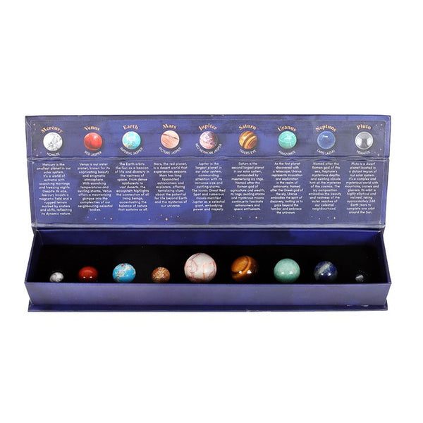 Solar System Crystal Sphere Set