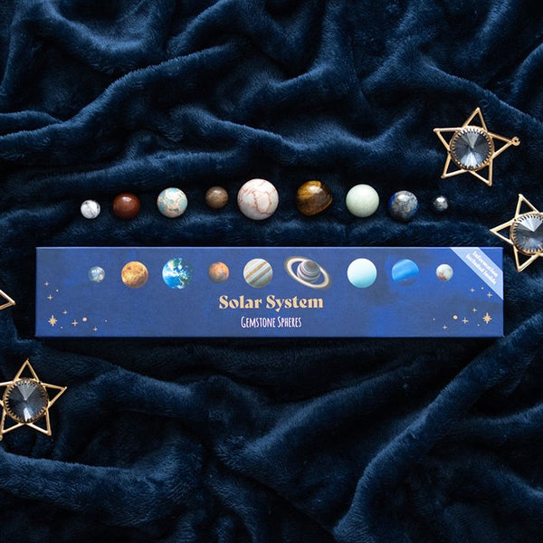 Solar System Crystal Sphere Set