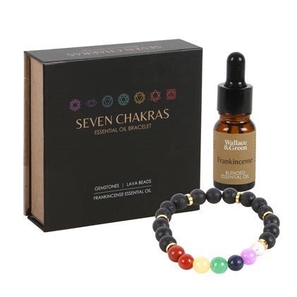 Seven Chakra Bracelet & Essential Oil