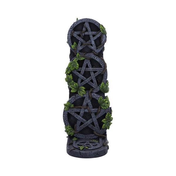 Aged Pentagram Incense Holder