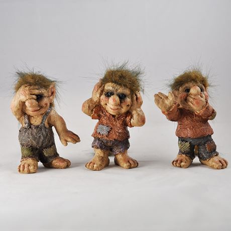 Three Wise Trolls