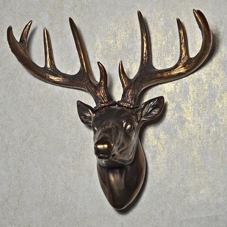 Large Deer Head Wall Decoration