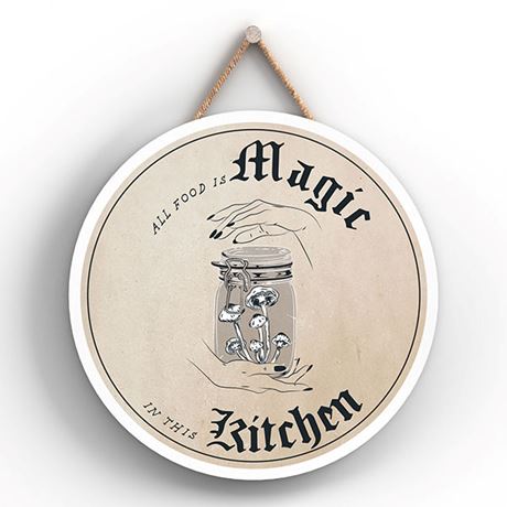 Magic Kitchen Circle Sign