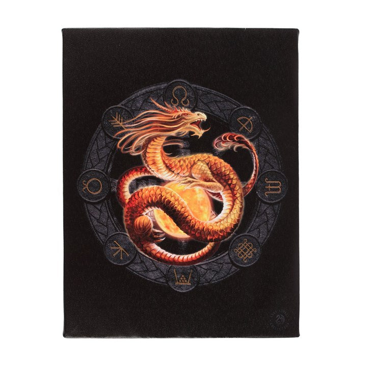 Litha Dragon Canvas