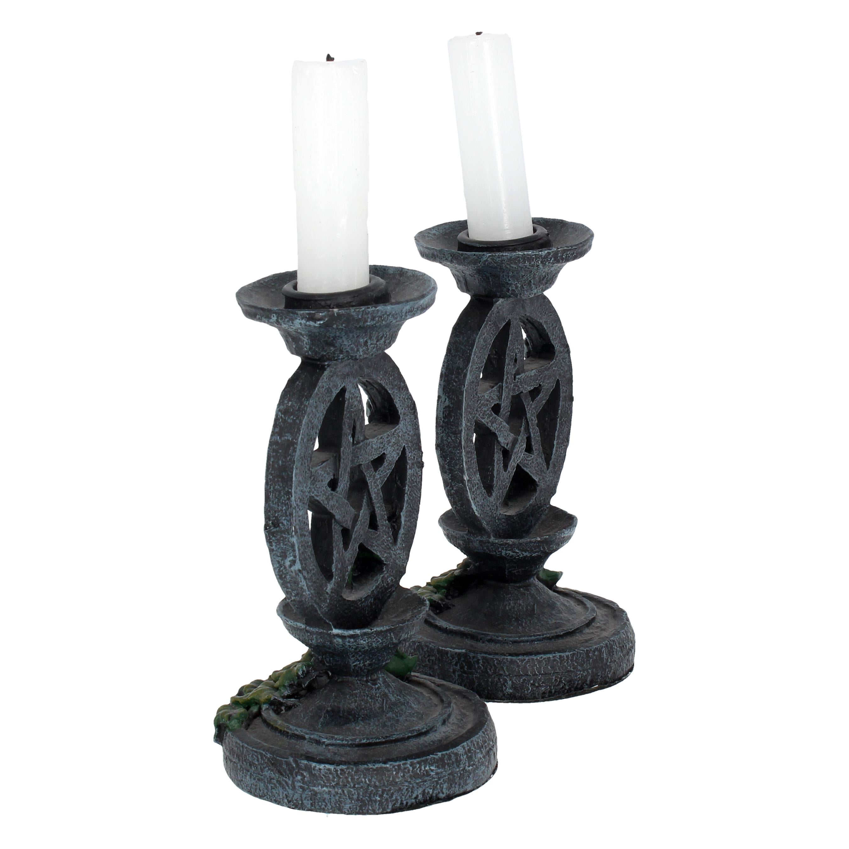 Aged Pentagram Tealights