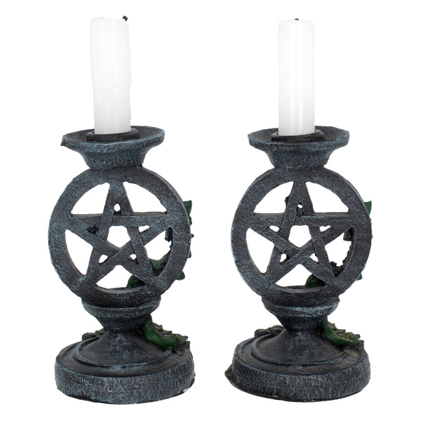 Aged Pentagram Tealights