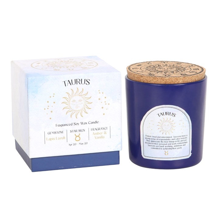 Gemstone Zodiac Candle