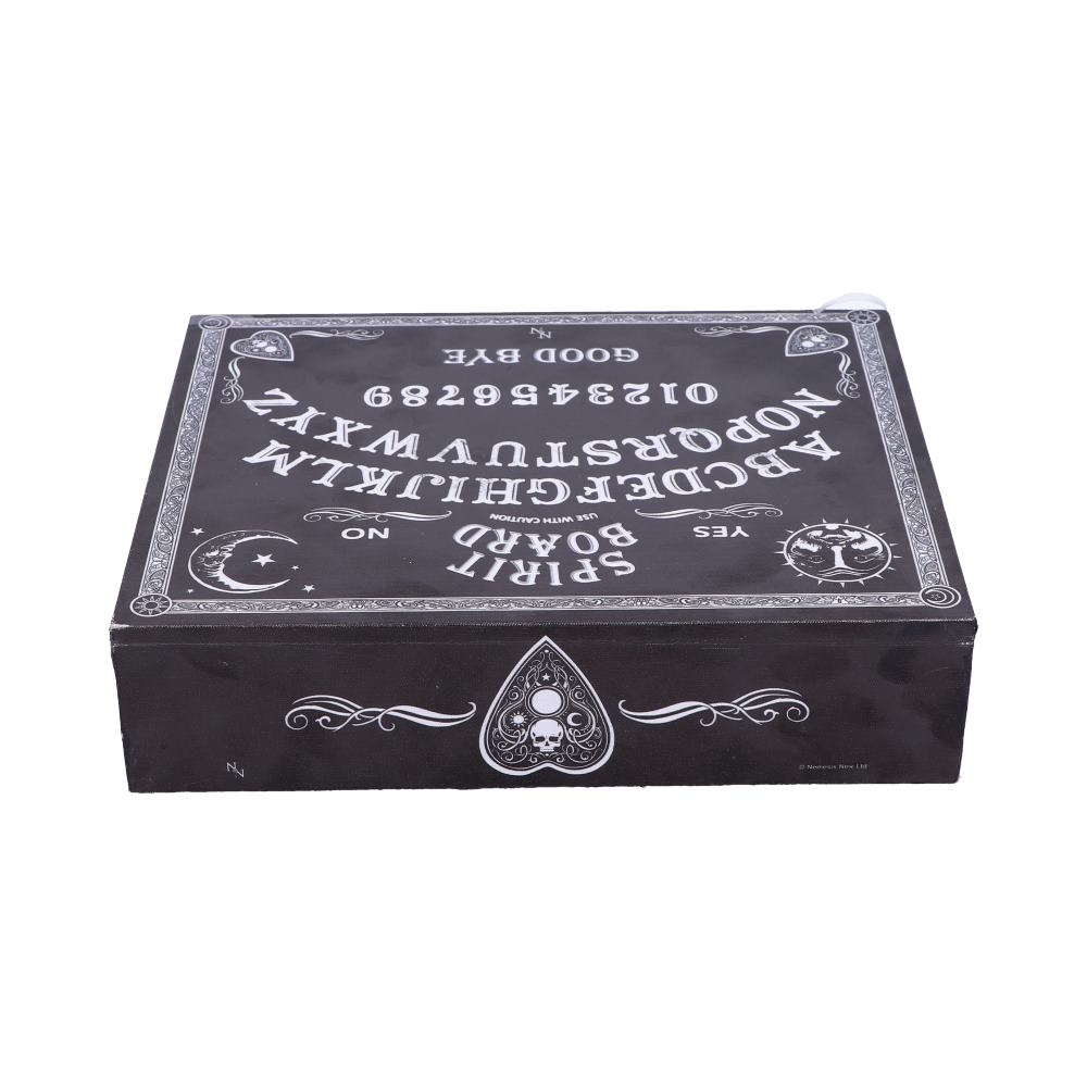 Black and White Spirit Board Jewellery Box