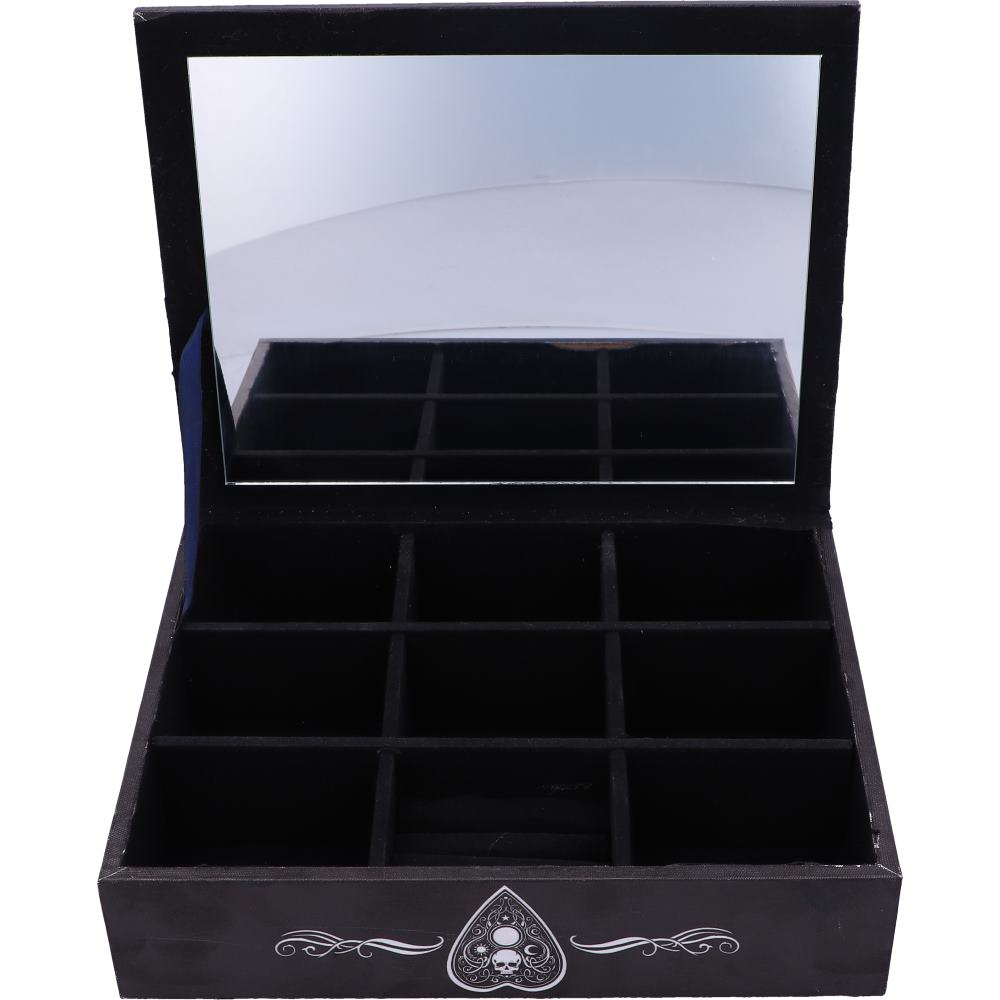 Black and White Spirit Board Jewellery Box