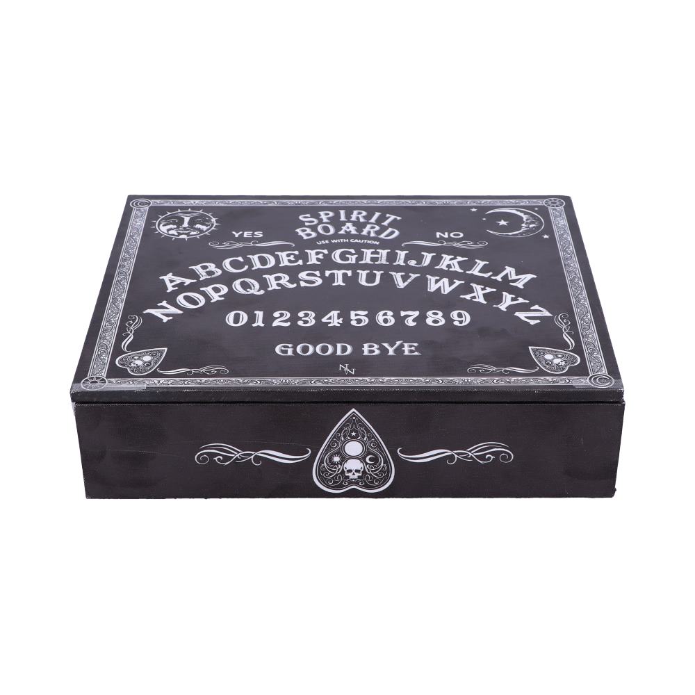 Black and White Spirit Board Jewellery Box