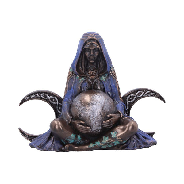 Triple Moon Goddess Art Figurine