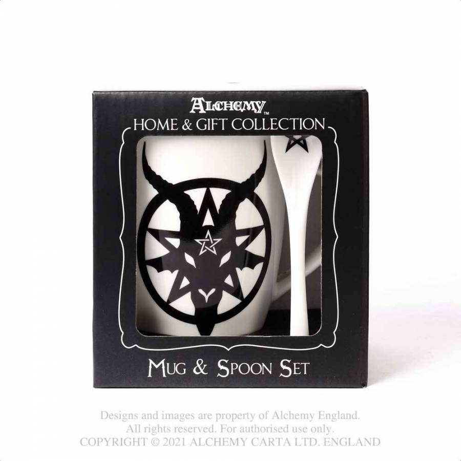 Baphomet Mug & Spoon Set