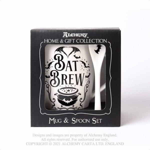 Bat Brew Mug & Spoon Set