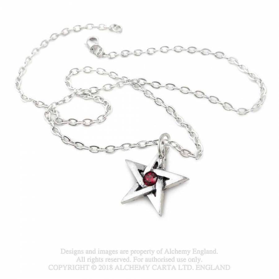 Crystal Pentagram Pendant