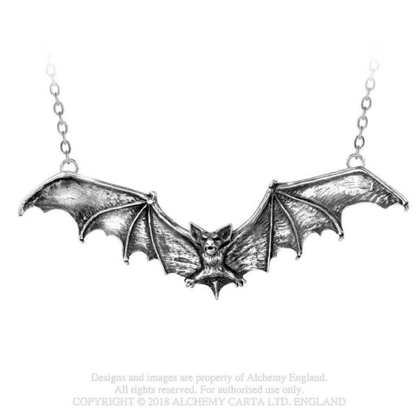 Gothic Bat Pendant