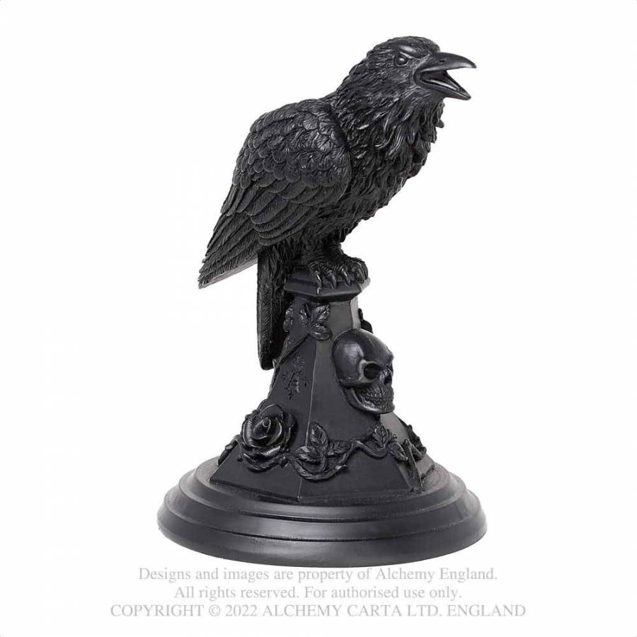 Poes Raven Candle Stick