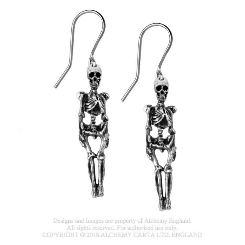 Skeleton Earrings